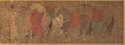 Reitknecht with horses seaweed-dynasty unknow artist